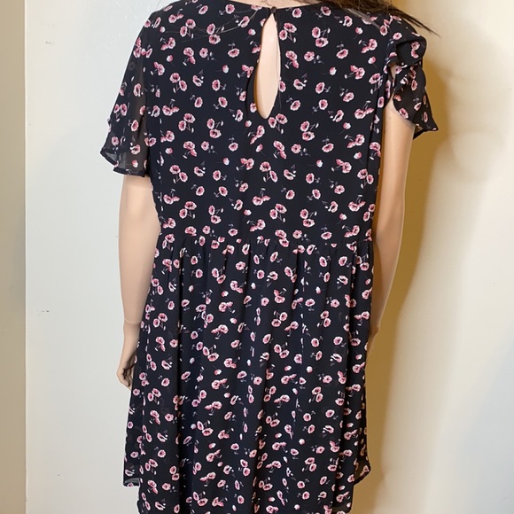 Torrid 4X floral black dress - Picture 4 of 7